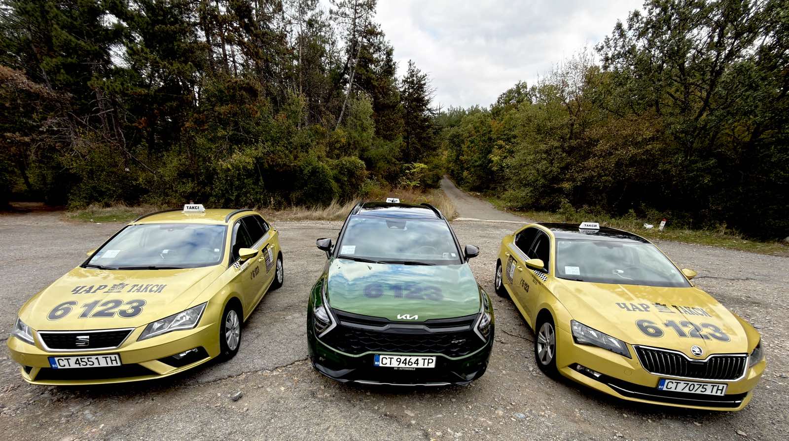 Char Taxi cars in Stara Zagora